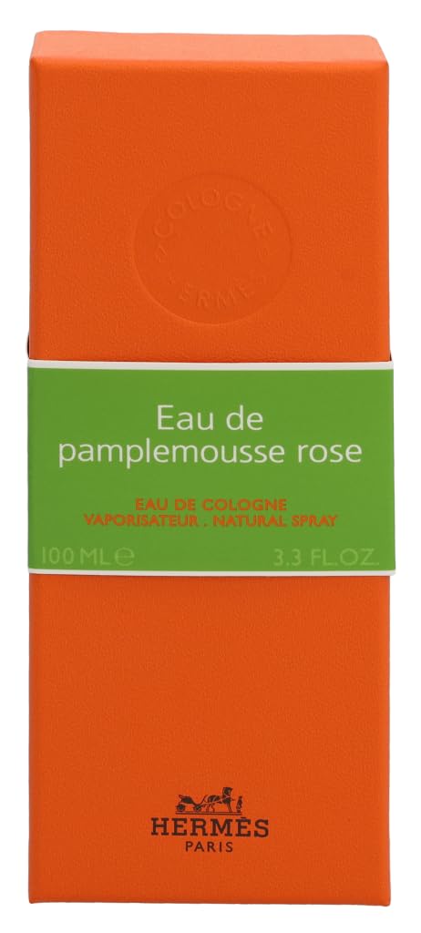 Hermes | Eau De Pamplemousse Rose | EDC Vaporisateur, Natural Spray | 100ml / 3.3 oz